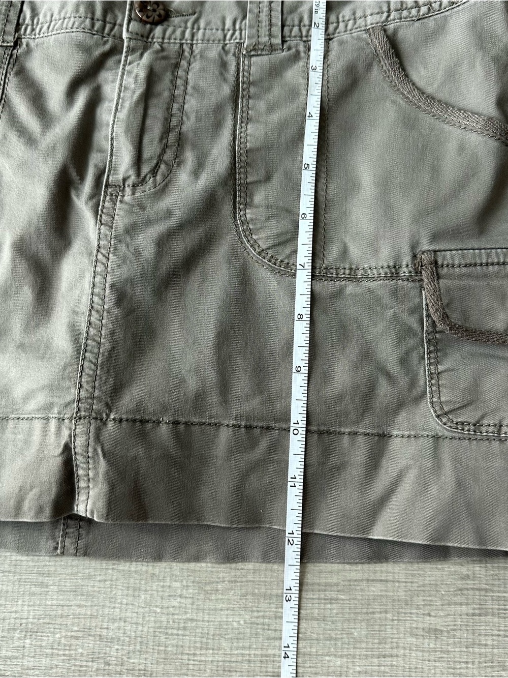 Smart Set Cargo Utility Mini Skirts Low Rise - Picture 6 of 9